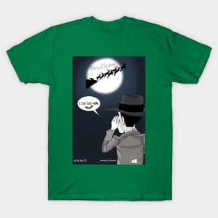 Little Ian Sees Santa T-Shirt